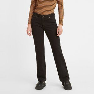 Levi's Low Pitch Bootcut Women's Jeans in Black sizes 26Wx31L AND 27Wx31L
